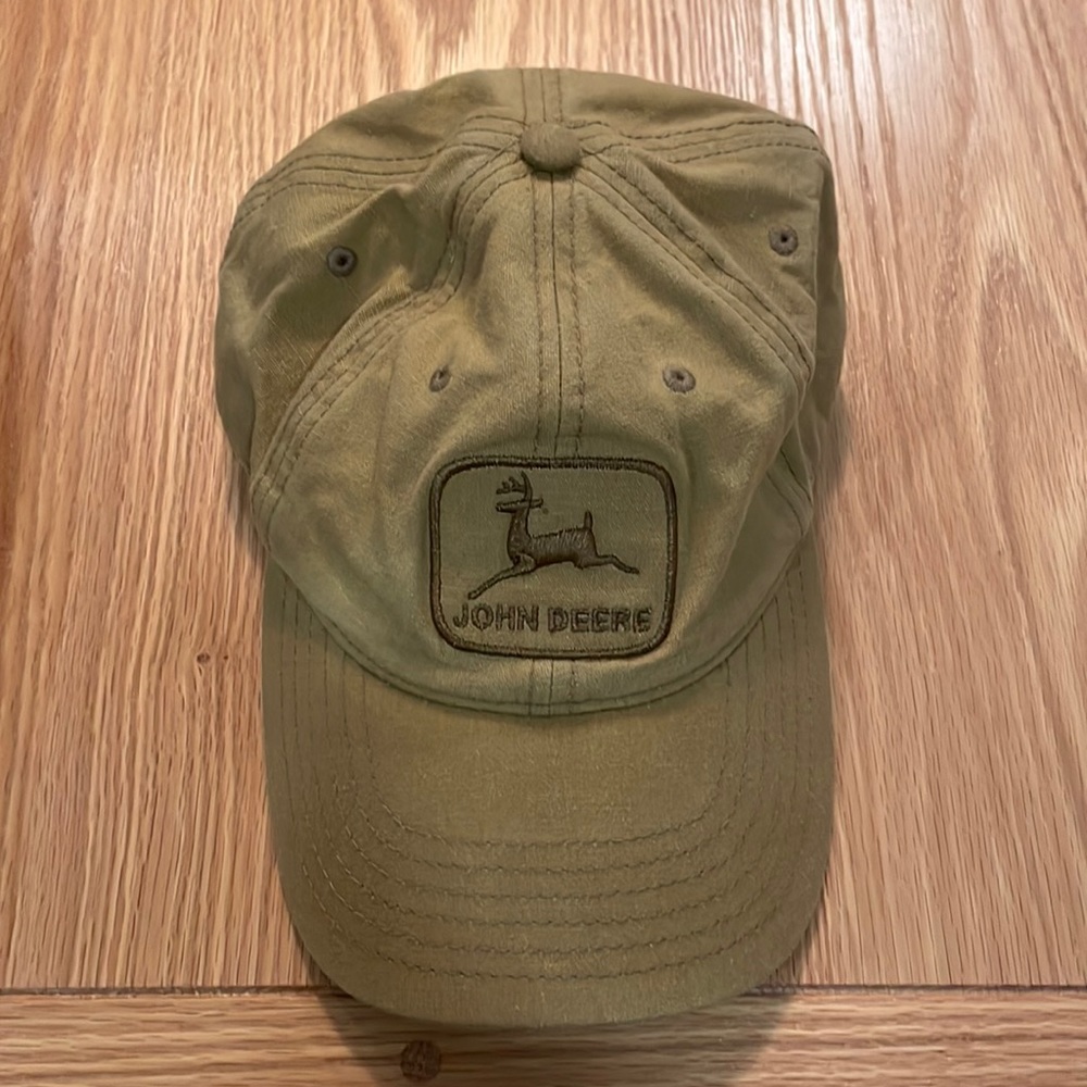 John Deere Hat. One size fits most, SnapBack style closure.